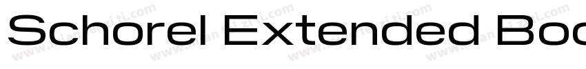Schorel Extended Book字体转换